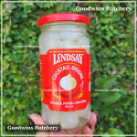Pickle ONION COCKTAIL whole pearl peeled crisp & zesty LINDSAY USA 7.3oz 208g